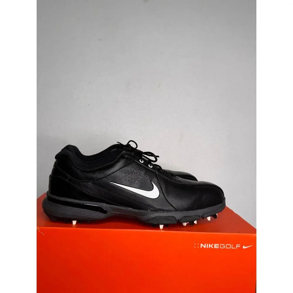 Nike Golf Durasport III Black Spiked Golf Shoes 2015 Size 10 Leather